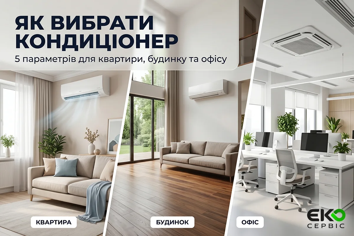 Як вибрати кондиціонер для квартири, будинку, офісу