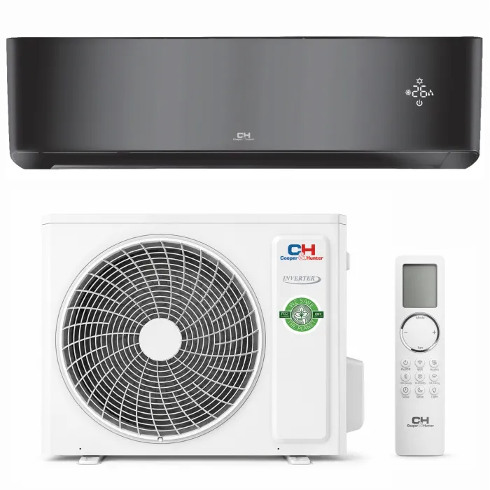Кондиціонер Cooper&Hunter SUPREME Continental (BLACK) GEN VI CH-S09FTXAL2-FB WI-FI