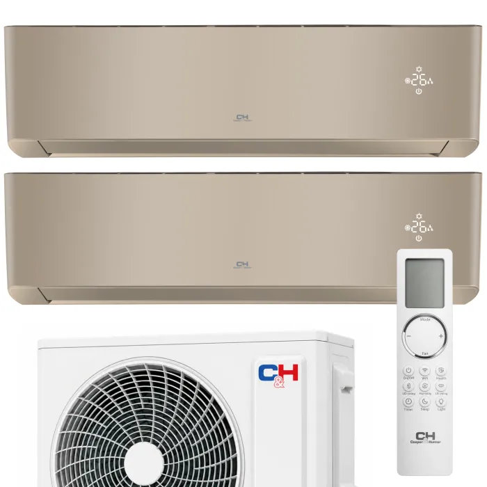 Мультиспліт-система Cooper&Hunter Nordic Multi Light Supreme Continental на 2 кімнати (12+12) + CHML-U18RK2-NG