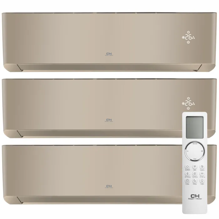 Мультиспліт-система Cooper&Hunter Nordic Multi Light Supreme Continental на 3 кімнати (9+9+9) + CHML-U24RK3-NG