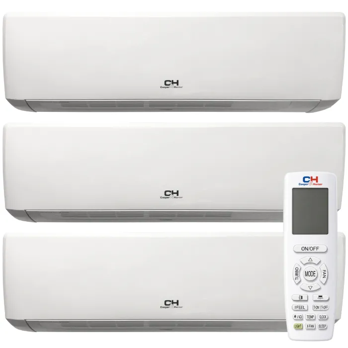 Мультиспліт-система Cooper&Hunter Nordic Multi Light Vital NG на 3 кімнати (9+9+12) + CHML-U24RK3-NG