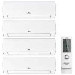 Мультиспліт-система Cooper&Hunter Nordic Multi Light Daytona на 4 кімнати (9+9+9+9) + CHML-U28RK4-NG