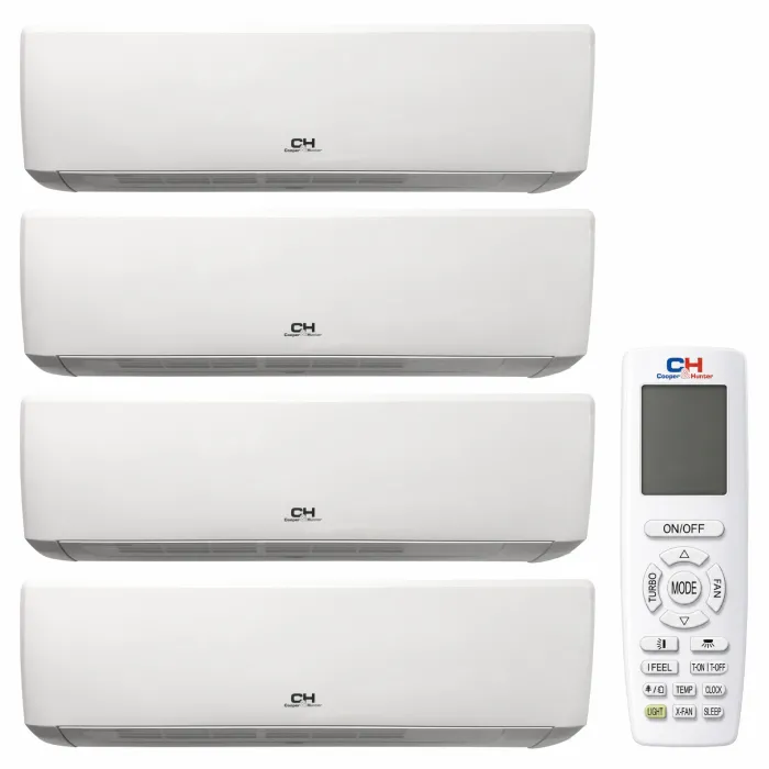 Мультиспліт-система Cooper&Hunter Nordic Multi Light Vital NG на 4 кімнати (9+9+9+9) + CHML-U36RK4-NG