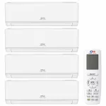 Мультиспліт-система Cooper&Hunter Nordic Multi Light Vital Plus на 4 кімнати (9+9+9+9) + CHML-U36RK4-NG