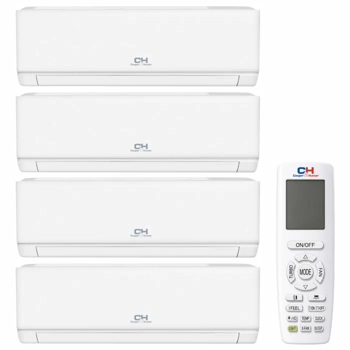 Мультиспліт-система Cooper&Hunter Nordic Multi Light Vital Plus на 4 кімнати (9+9+9+9) + CHML-U28RK4-NG