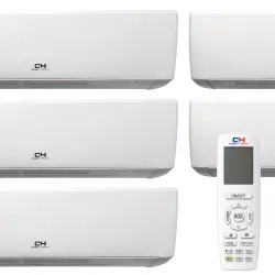 Мультиспліт-система Cooper&Hunter Nordic Multi Light Vital NG на 5 кімнат (9+9+9+9+9) + CHML-U42RK5