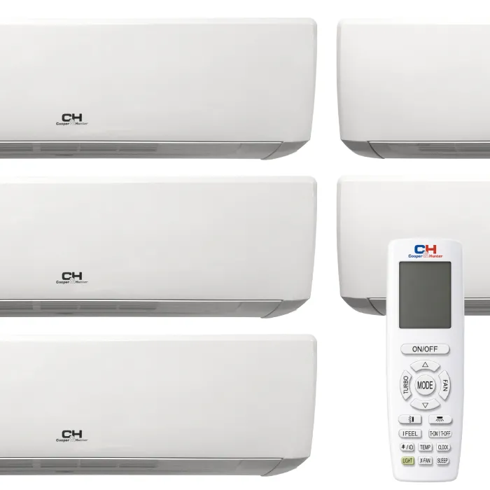 Мультиспліт-система Cooper&Hunter Nordic Multi Light Vital NG на 5 кімнат (9+9+9+9+9) + CHML-U42RK5