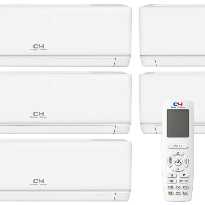Мультиспліт-система Cooper&Hunter Nordic Multi Light Vital Plus на 5 кімнат (9+9+9+9+9) + CHML-U42RK5