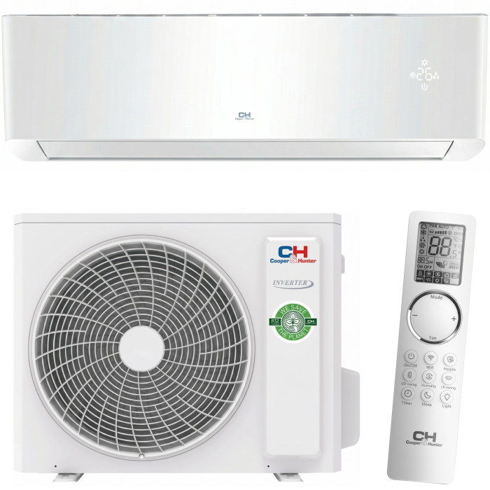 Кондиціонер Cooper&Hunter SUPREME Continental (WHITE) GEN VI CH-S18FTXAL2-WP WI-FI