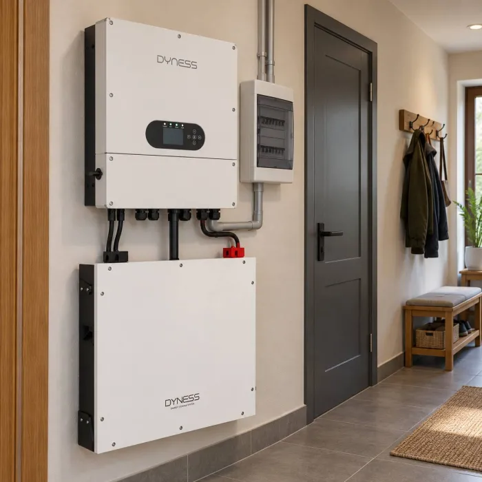 Комплект гібридного живлення Dyness D6.0K-LS 6 кВт + Dyness DL5.0C 5,12 кВт·год