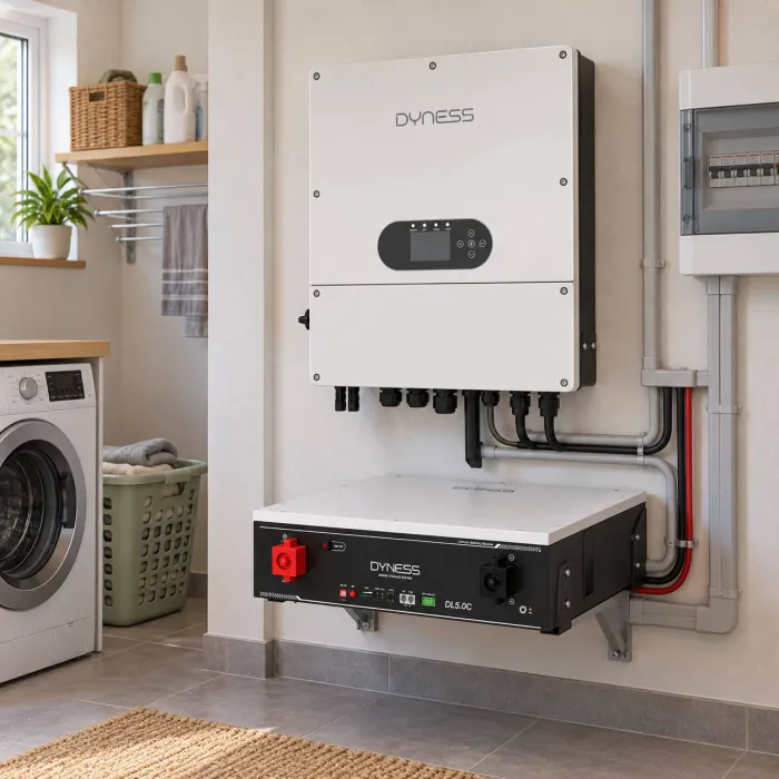 Комплект гібридного живлення Dyness D6.0K-LS 6 кВт + Dyness DL5.0C 5,12 кВт·год