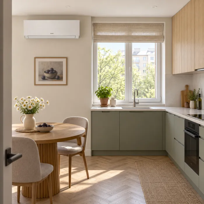 Кондиціонер, тепловий насос Gree Clivia Beige Stone GWH09AUCXB-K6DNA1A Inverter