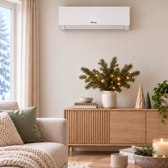 Кондиціонер, тепловий насос Gree Clivia Beige Stone GWH09AUCXB-K6DNA1A Inverter