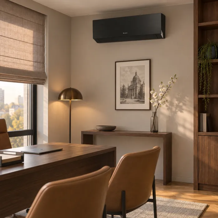 Кондиціонер, тепловий насос Gree Clivia Black GWH09AUCXB-K6DNA1A Inverter