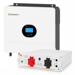 Комплект автономного живлення Growatt SPF 6000 ES Plus 6 кВт + Felicity FLA48100UG1 5,12 кВт·год