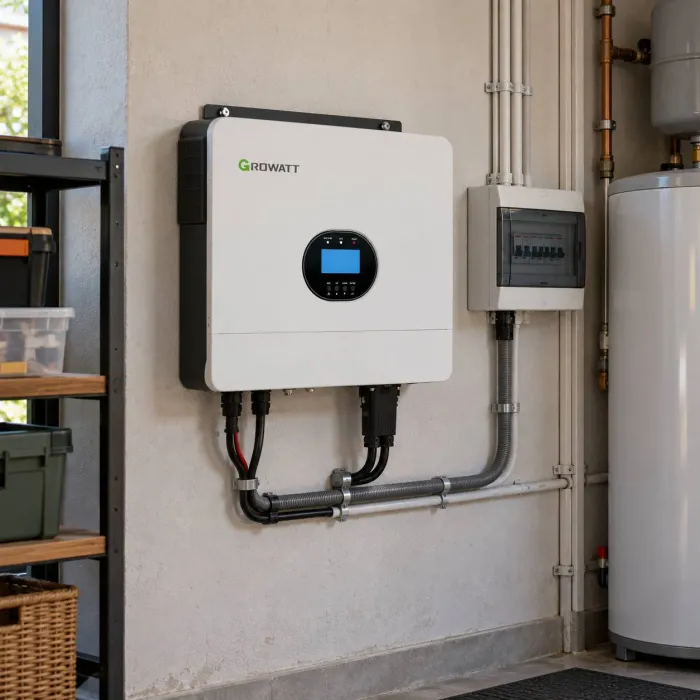 Автономний інвертор Growatt SPF 6000 ES Plus 6 кВт, 1 фаза, 2 MPPT, LV