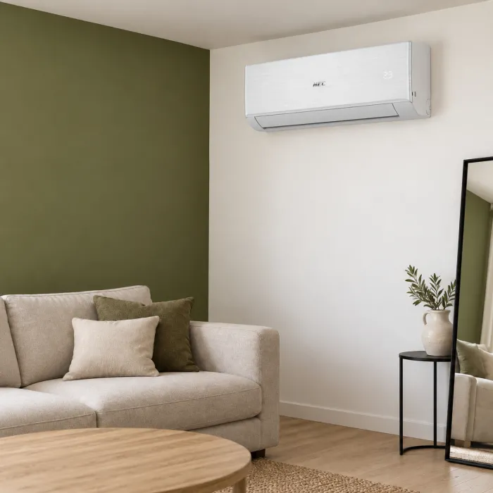 Кондиціонер, тепловий насос HEC Inverter HSU-09NT(I)/HSU-09NT(O) (Обігрів при -20C)
