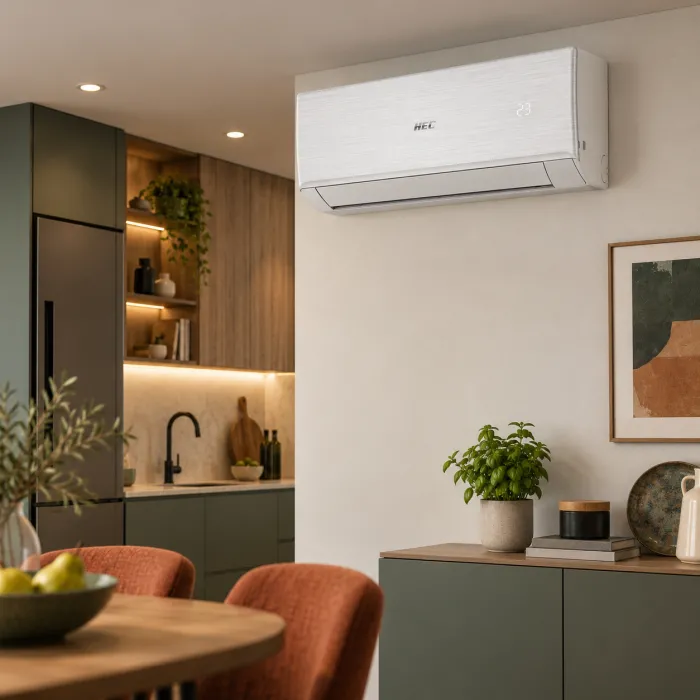 Кондиціонер, тепловий насос HEC Inverter HSU-09NT(I)/HSU-09NT(O) (Обігрів при -20C)
