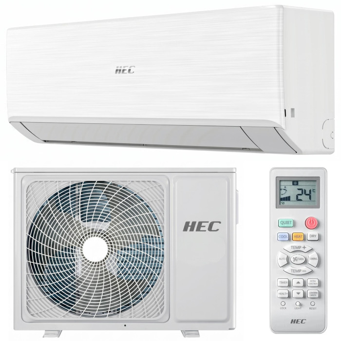 Кондиціонер HEC Inverter HSU-09NT(I)/HSU-09NT(O) (Обігрів при -20C)