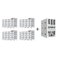 Система накопичення Deye 4хBOS-B PRO 256 + інвертор 500 кВт (500кВт/1024КВг)