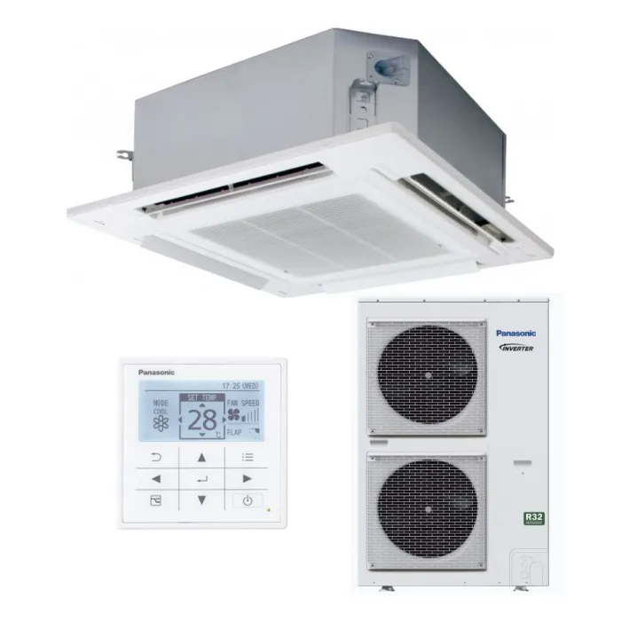 Касетний кондиціонер Panasonic PACi Elite S-100PU2E5B/U-100PZH2E5/CZ-KPU3W/CZ-RTC5B
