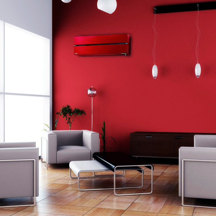 Кондиціонер Mitsubishi Electric PREMIUM INVERTER ZUBADAN (Ruby Red) MSZ-LN25VG2R/MUZ-LN25VGHZ2
