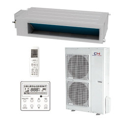 Канальний кондиціонер Cooper&Hunter R32 INVERTER CH-IDH140PRK/CH-IU140RM (з дренажним насосом)