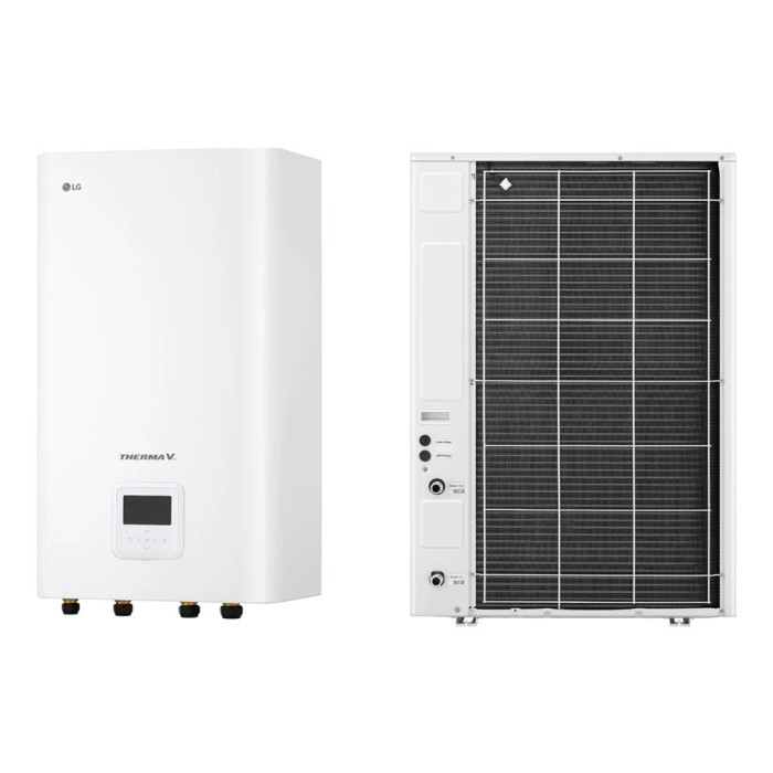 Тепловий насос повітря-вода LG THERMA V Hydrosplit HU163MRB.U30RU/HN1600MC.NK1RU