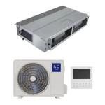 Канальний кондиціонер NC clima NCDSI18EH1eu/NOI18EH1eu