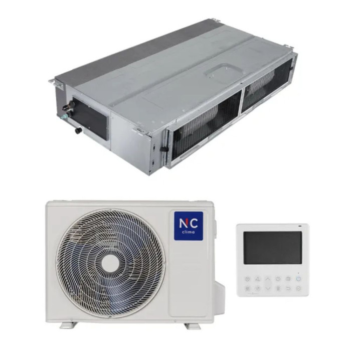 Канальний кондиціонер NC clima NCDSI18EH1eu/NOI18EH1eu