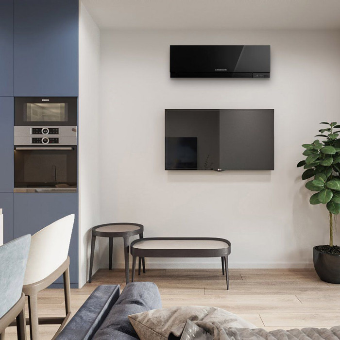 Кондиціонер Mitsubishi Electric DESIGN INVERTER (Black) MSZ-EF35VGKB/MUZ-EF35VG R32 WI-FI