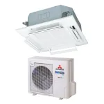 Касетний 4-потоковий кондиціонер Mitsubishi Heavy Hyper Inverter FDT71VH/FDC71VNX-W