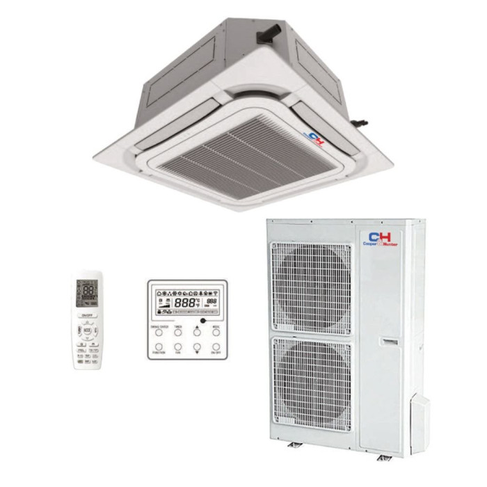 Касетний кондиціонер Cooper&Hunter R32 INVERTER CH-IC050RK/CH-IU050RK