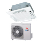 Касетний 4-потоковий кондиціонер Mitsubishi Heavy Hyper Inverter FDT60VH/SRC60ZSX-W1