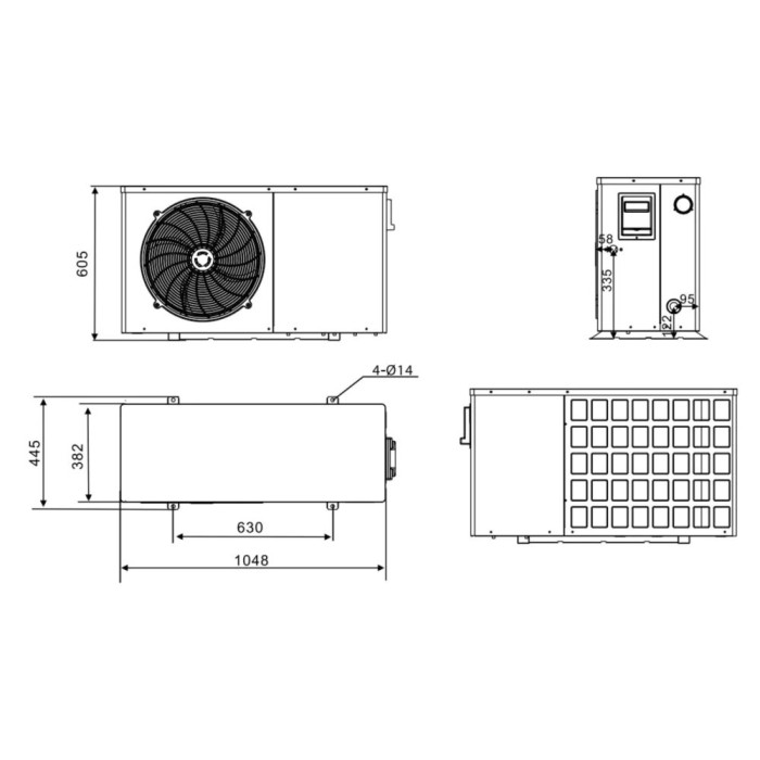 Тепловий насос повітря-вода Cooper&Hunter CH-HP07UMPNK