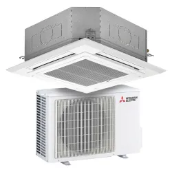 Касетний 4-потоковий кондиціонер Mitsubishi Electric SLZ-KF25VA/SUZ-M25VA