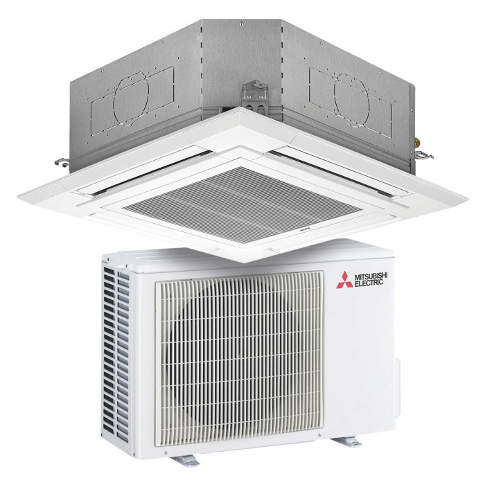 Касетний 4-потоковий кондиціонер Mitsubishi Electric SLZ-KF25VA/SUZ-M25VA