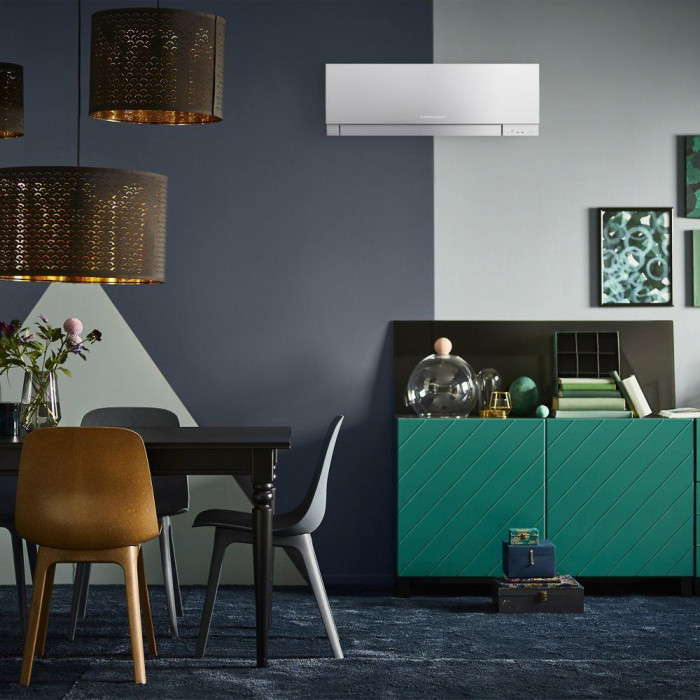 Кондиціонер Mitsubishi Electric DESIGN INVERTER (Silver) MSZ-EF35VGKS/MUZ-EF35VG R32 WI-FI