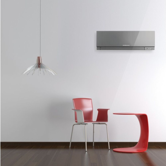 Кондиціонер Mitsubishi Electric DESIGN INVERTER (Silver) MSZ-EF35VGKS/MUZ-EF35VG R32 WI-FI