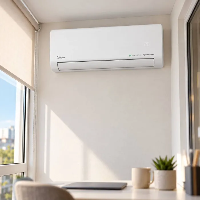 Кондиціонер, тепловий насос Midea EAZY DC Inverter MSEZ-12HRFN8-I/MSEZ-12HRFN8-O