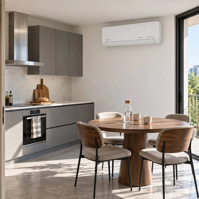 Кондиціонер, тепловий насос Midea EAZY DC Inverter MSEZ-12HRFN8-I/MSEZ-12HRFN8-O