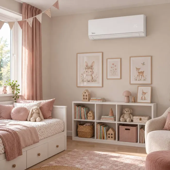Кондиціонер, тепловий насос Midea Nordic MSAGN-12FN8-I / MSAGN-12FN8-O