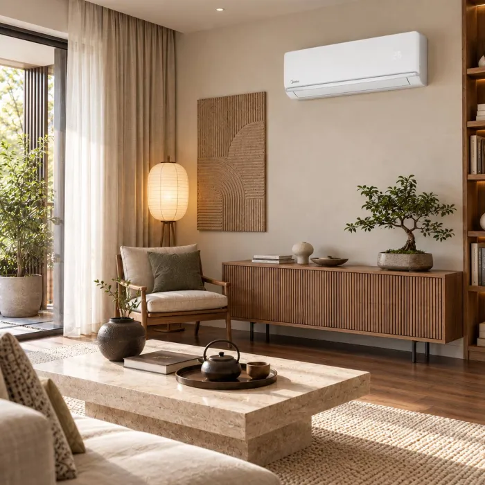 Кондиціонер, тепловий насос Midea Nordic MSAGN-12FN8-I / MSAGN-12FN8-O