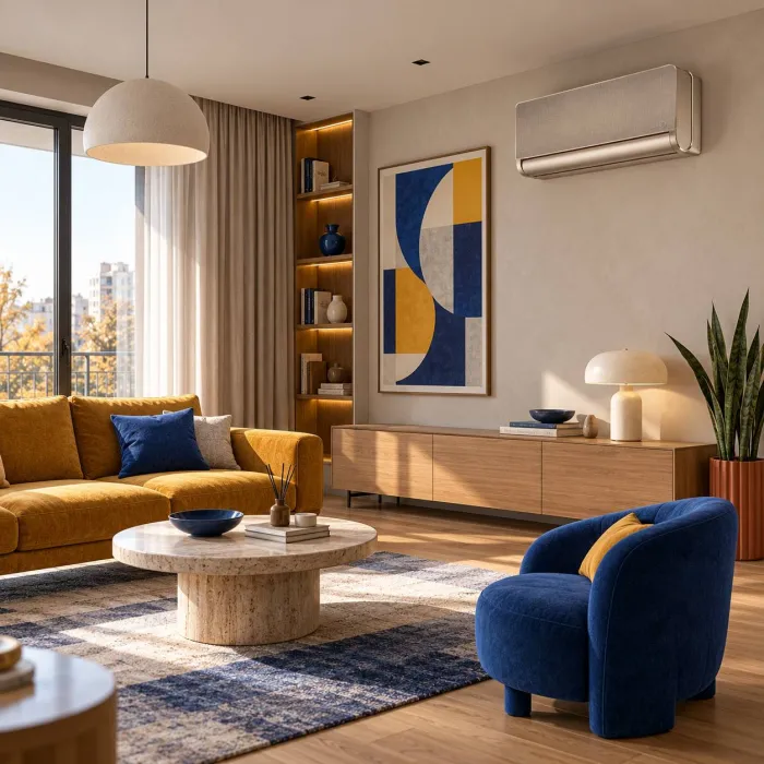 Кондиціонер, тепловий насос Midea PENROSE DC Inverter MSXT-12HRFN8-GOLD-I/MSXT-12HRFN8-GOLD-O