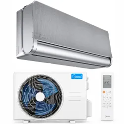 Кондиціонер Midea PENROSE DC Inverter MSXT-12HRFN8-SILVER-I/MSXT-12HRFN8-SILVER-I