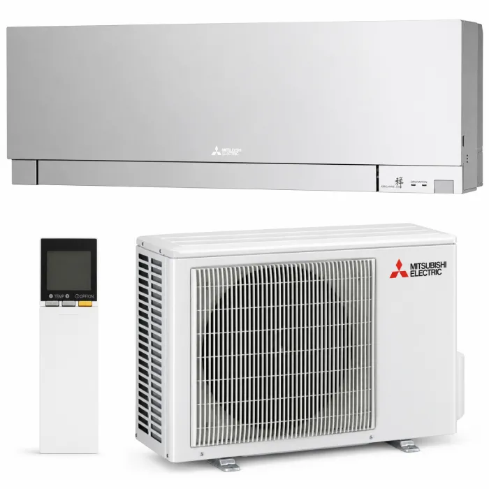 Кондиціонер Mitsubishi Electric DESIGN INVERTER (Silver) MSZ-EF25VGKS/MUZ-EF25VG R32 WI-FI
