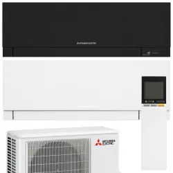 Мультиспліт-система Mitsubishi Electric MXZ-F Design White+Black на 2 кімнати (18+25) + MXZ-2F42VF