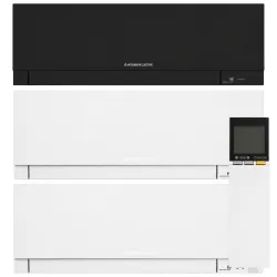 Мультиспліт-система Mitsubishi Electric MXZ-F Design White+Black на 3 кімнати (25+25+35) + MXZ-3F68VF