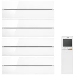 Мультиспліт-система Mitsubishi Electric MXZ-F Premium на 4 кімнати (18+25+25+25) + MXZ-4F72VF