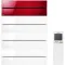Мультиспліт-система Mitsubishi Electric MXZ-F Premium White+Ruby Red на 4 кімнати (18+18+18+35) + MXZ-4F72VF